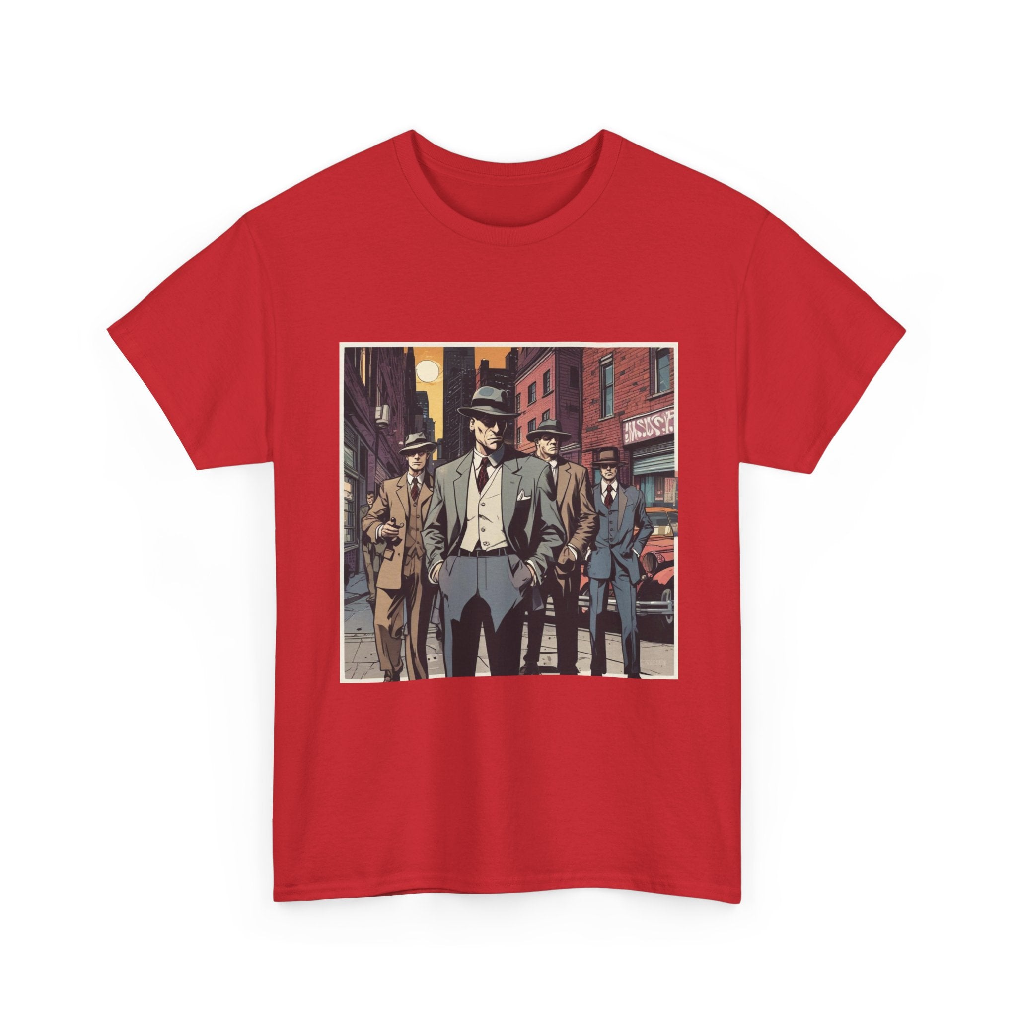 T-Shirt — Vintage Gangsters Street Art Graphic Tee