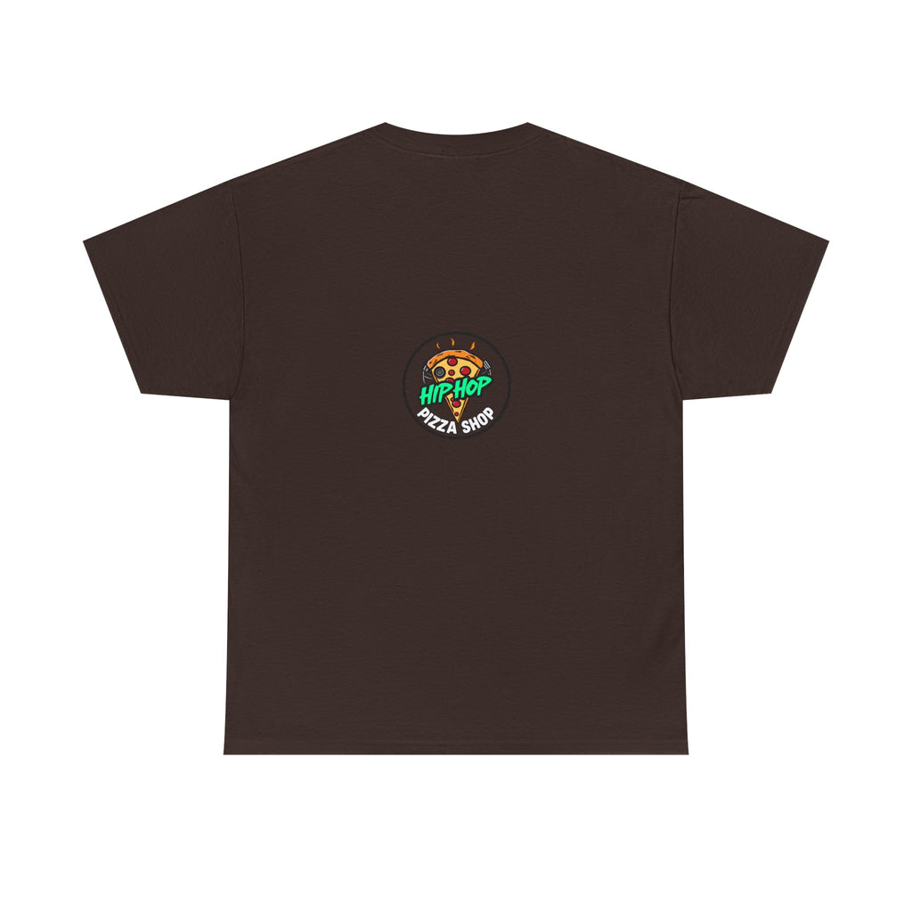 Hip Hop Pizza T-Shirt — Retro Street Style Graphic Tee