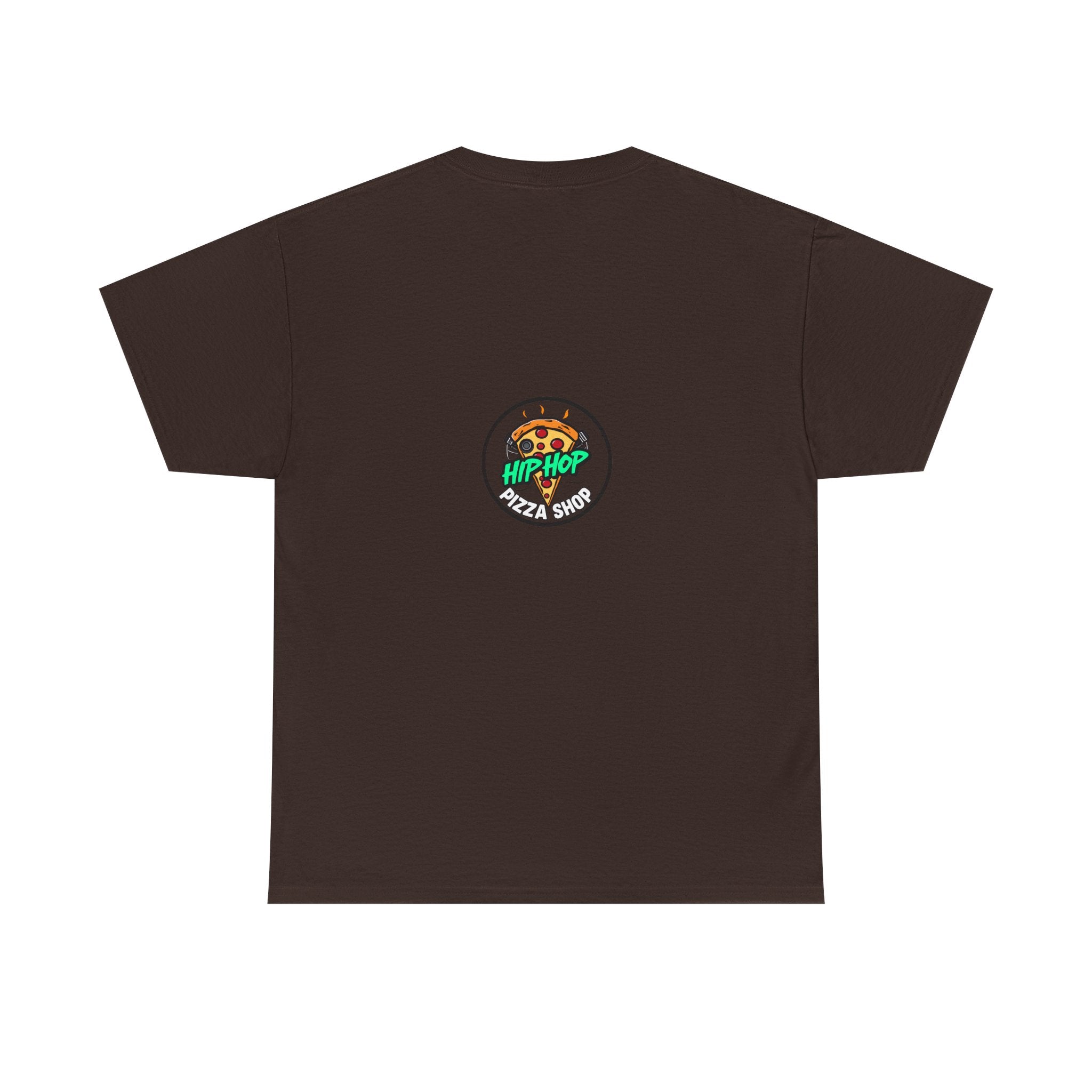 Hip Hop Pizza T-Shirt — Retro Street Style Graphic Tee