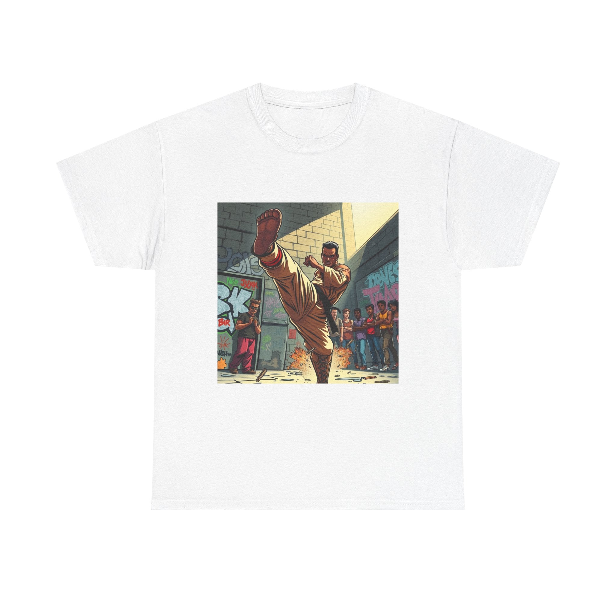 Breakdance Streetwear Tee — Urban Hip-Hop Dance Graphic T-Shirt