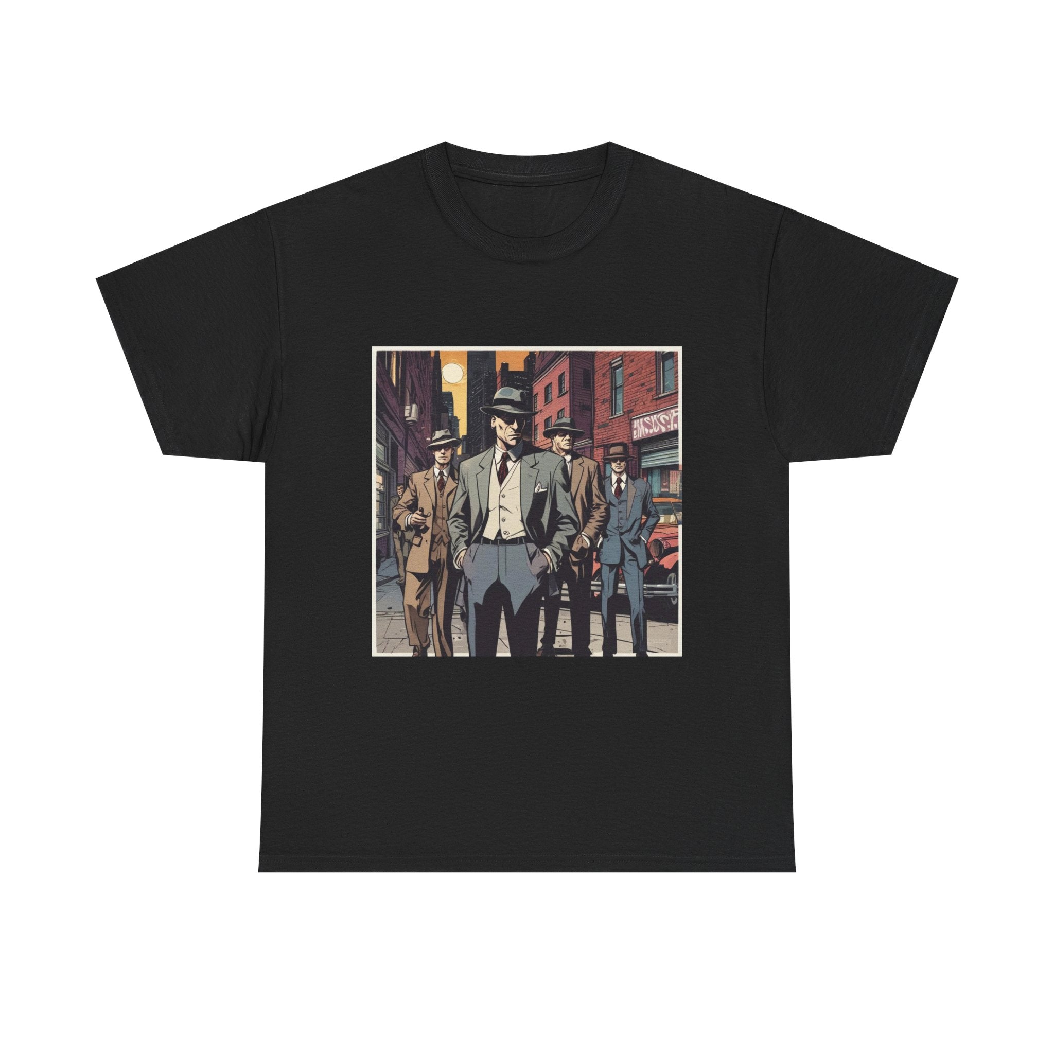 T-Shirt — Vintage Gangsters Street Art Graphic Tee