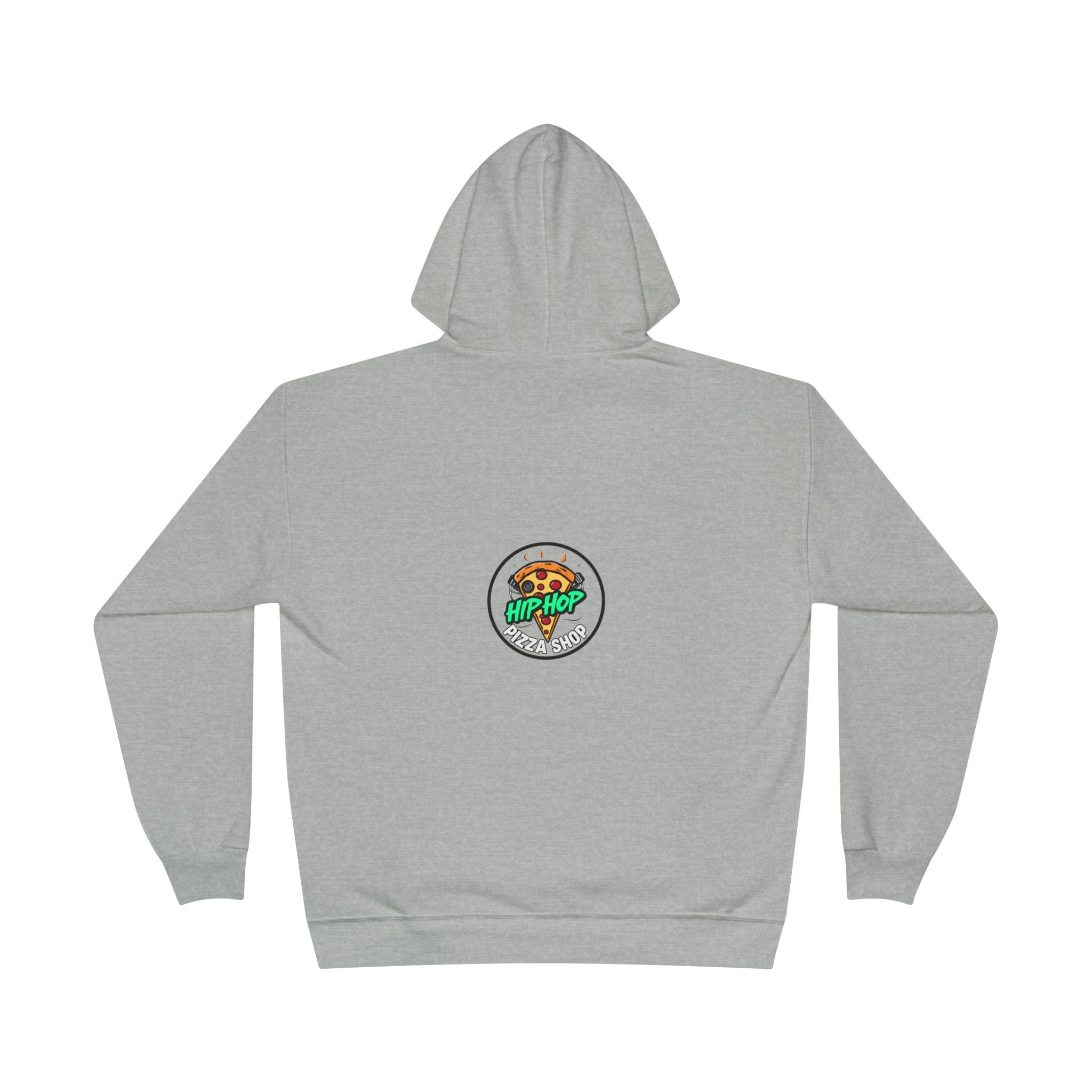 Hip Hop Pizza Shop Hoodie — Retro Pizza Logo Pullover