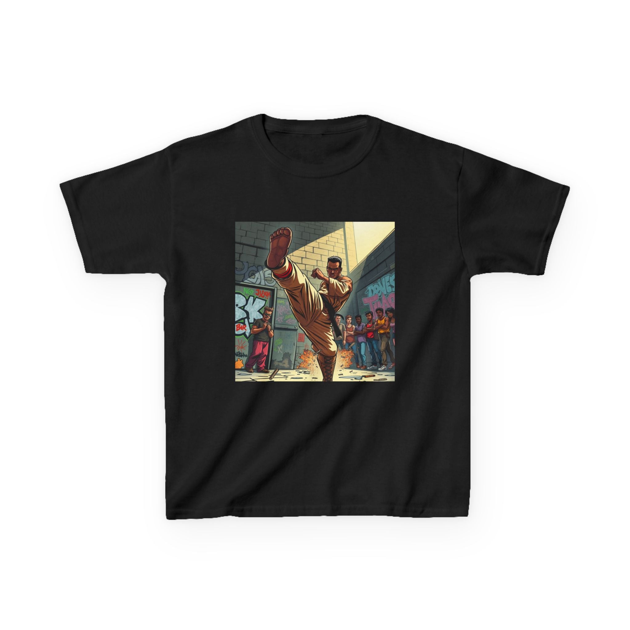 Kids Breakdancer Tee — Urban Street Dance Graphic Shirt