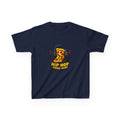 Kids Hip Hop Pizza T-Shirt — Fun Pizza Slice with Headphones Graphic