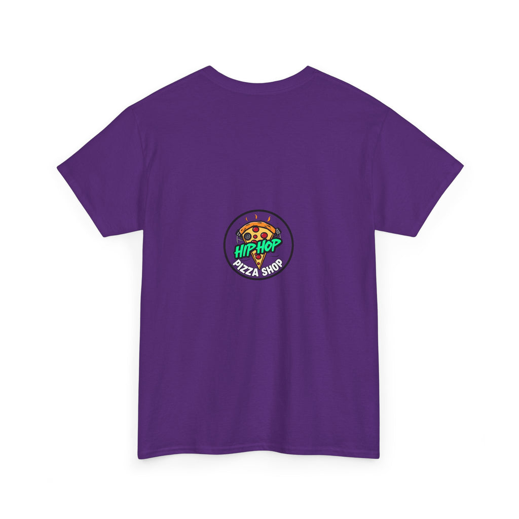 T-Shirt — "Hip Hop Pizza" Retro Logo Tee