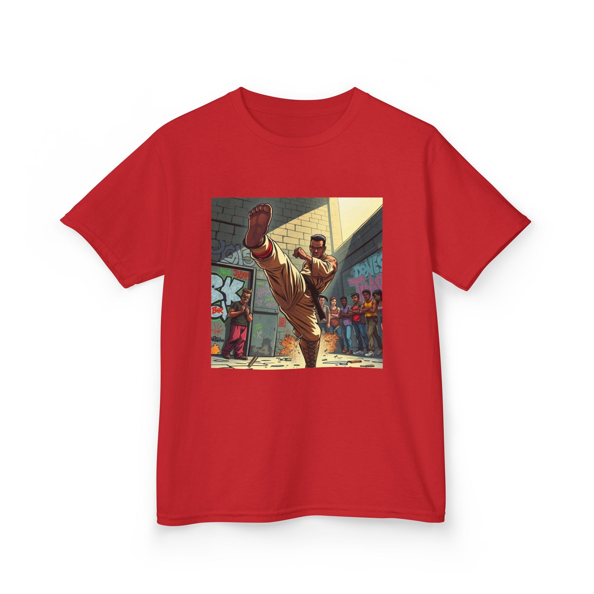 Kids Breakdancer Tee — Urban Street Dance Graphic Shirt