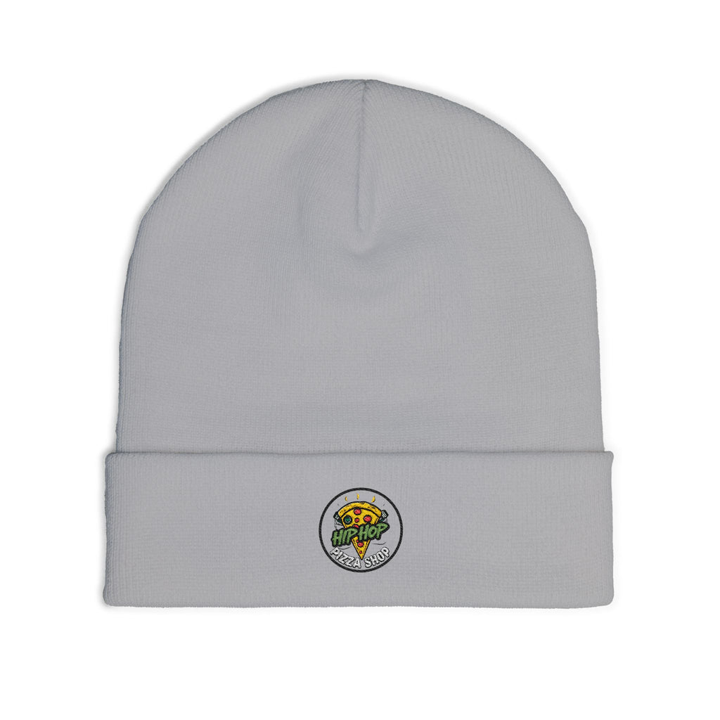 Embroidered Sunflower Bouquet Knit Beanie