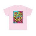 Graphic Tee — "Hip Hop Pizza Shop" Colorful Retro Streetwear T-Shirt