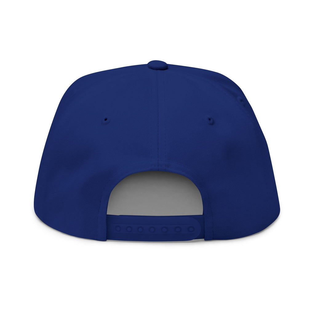 Pizza Slice Patch Flat Bill Cap — Hip Hop Pizza Embroidered Snapback