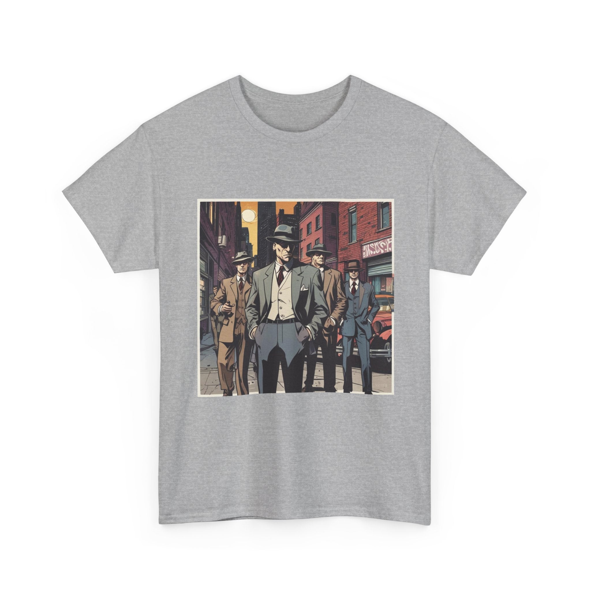 T-Shirt — Vintage Gangsters Street Art Graphic Tee
