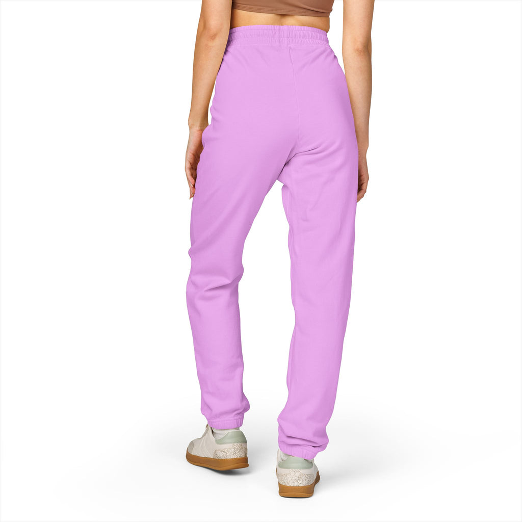 Ember Pine Cozy Sweatpants — Forest Graphic Fleece Joggers