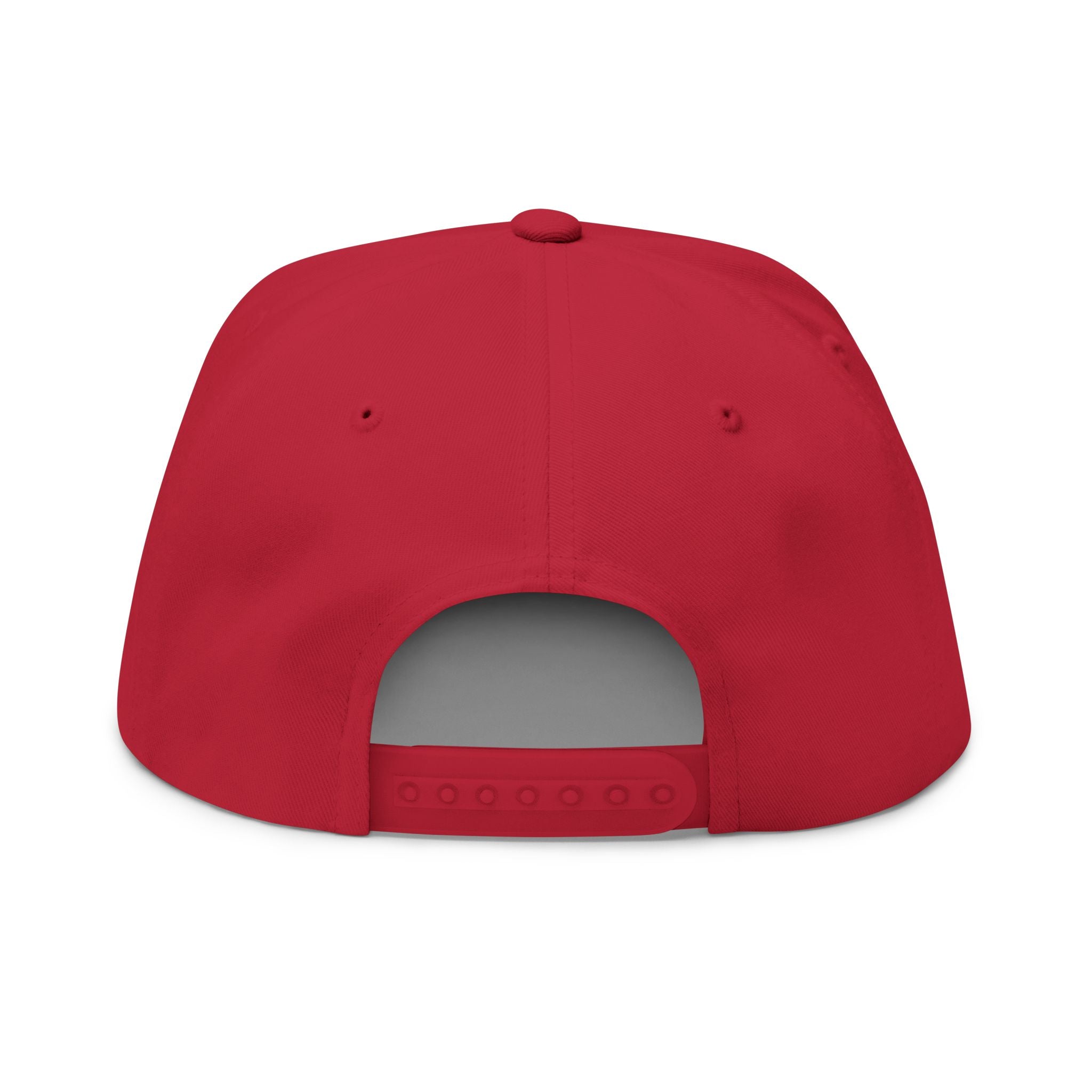 Pizza Slice Patch Flat Bill Cap — Hip Hop Pizza Embroidered Snapback