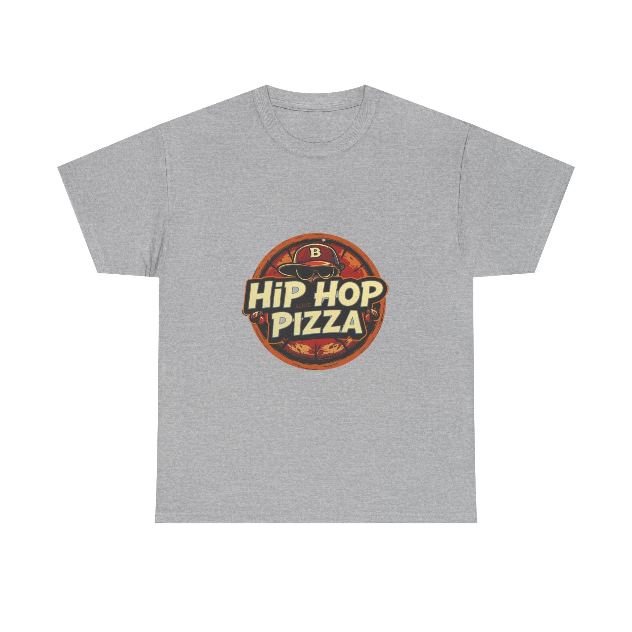 T-Shirt — "Hip Hop Pizza" Retro Logo Tee