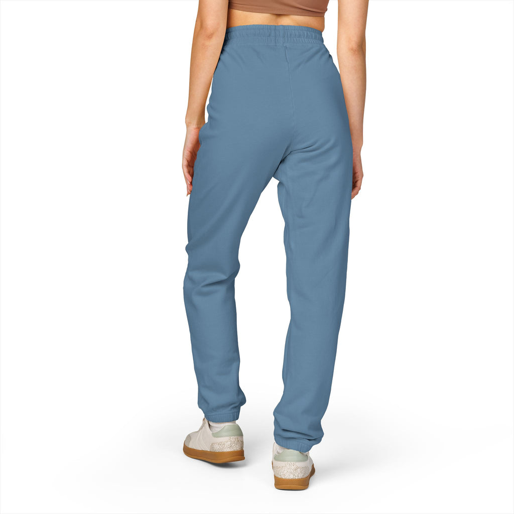 Ember Pine Cozy Sweatpants — Forest Graphic Fleece Joggers