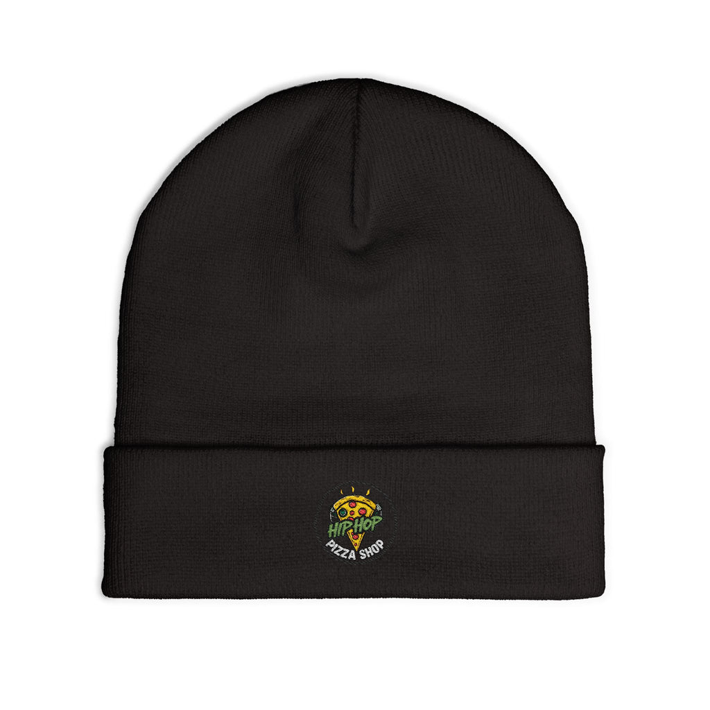 Embroidered Sunflower Bouquet Knit Beanie