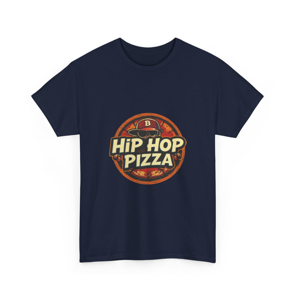 T-Shirt — "Hip Hop Pizza" Retro Logo Tee