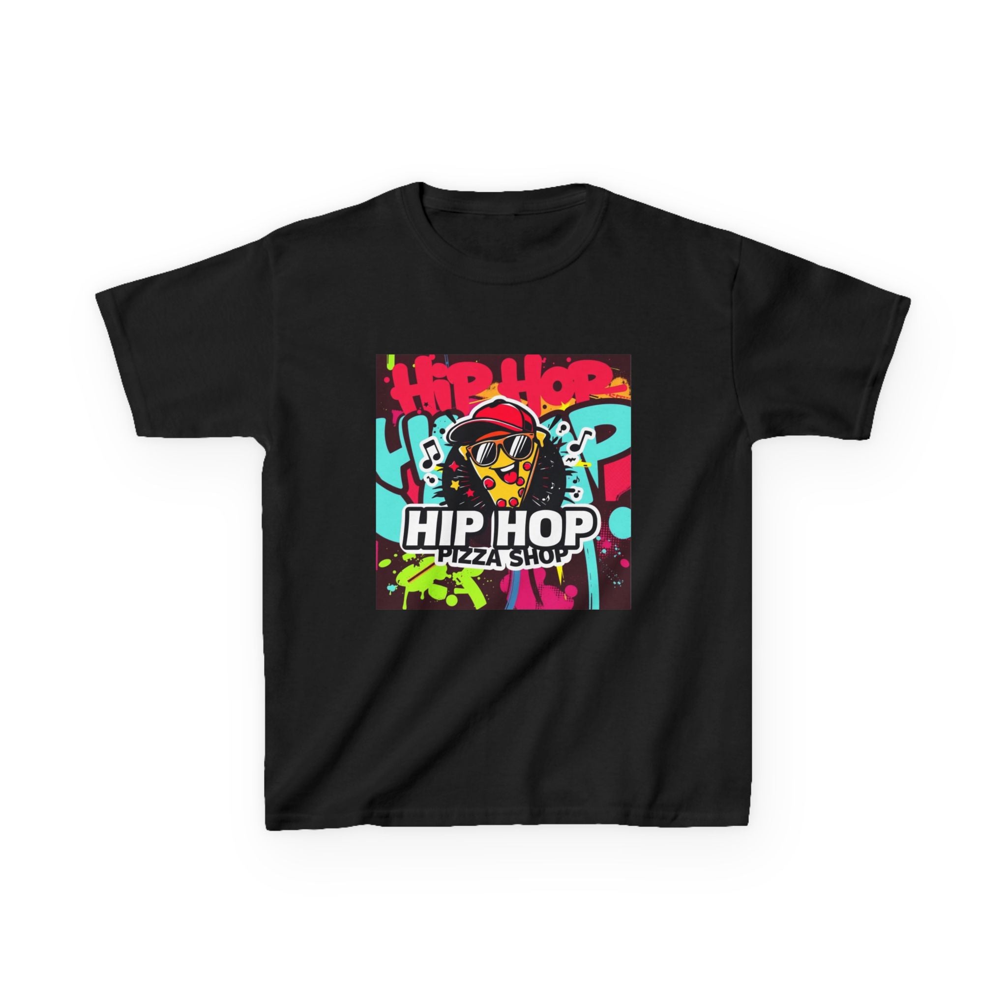Kids Hip Hop Pizza Shop T-Shirt — Urban Graffiti Skate Tee
