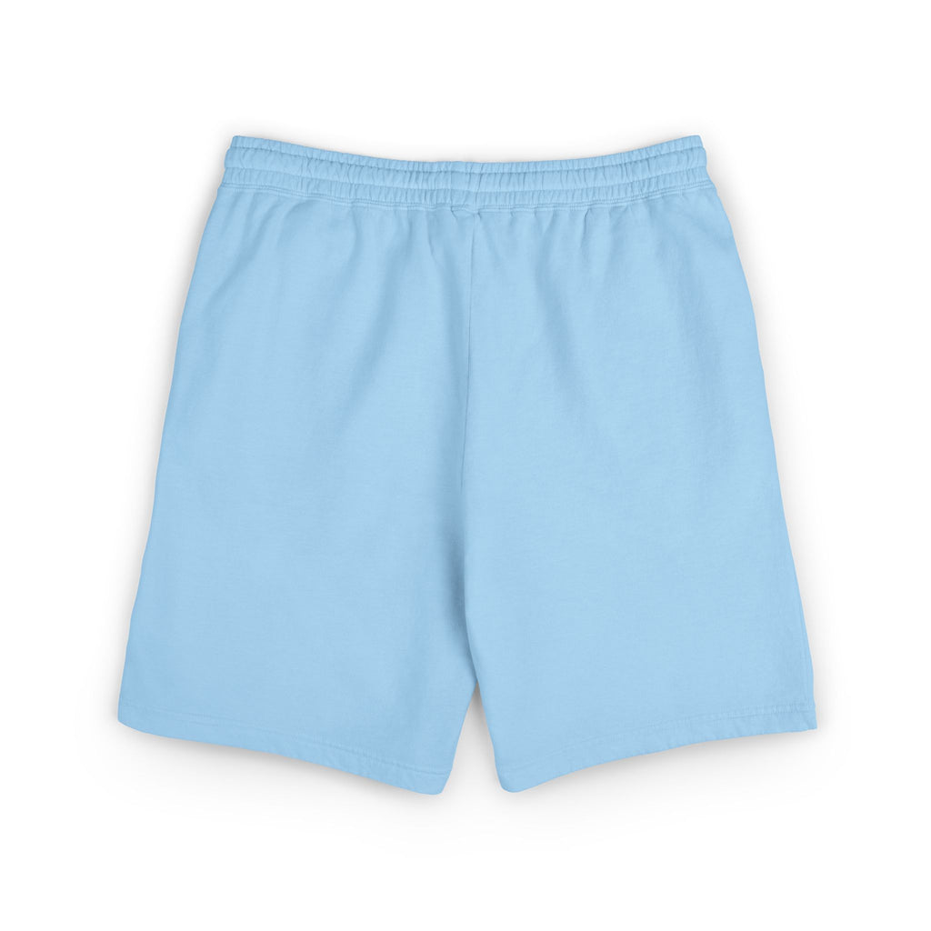 Lightweight Garment-Dyed Fleece Sweat Shorts — Retro Surf Patch
