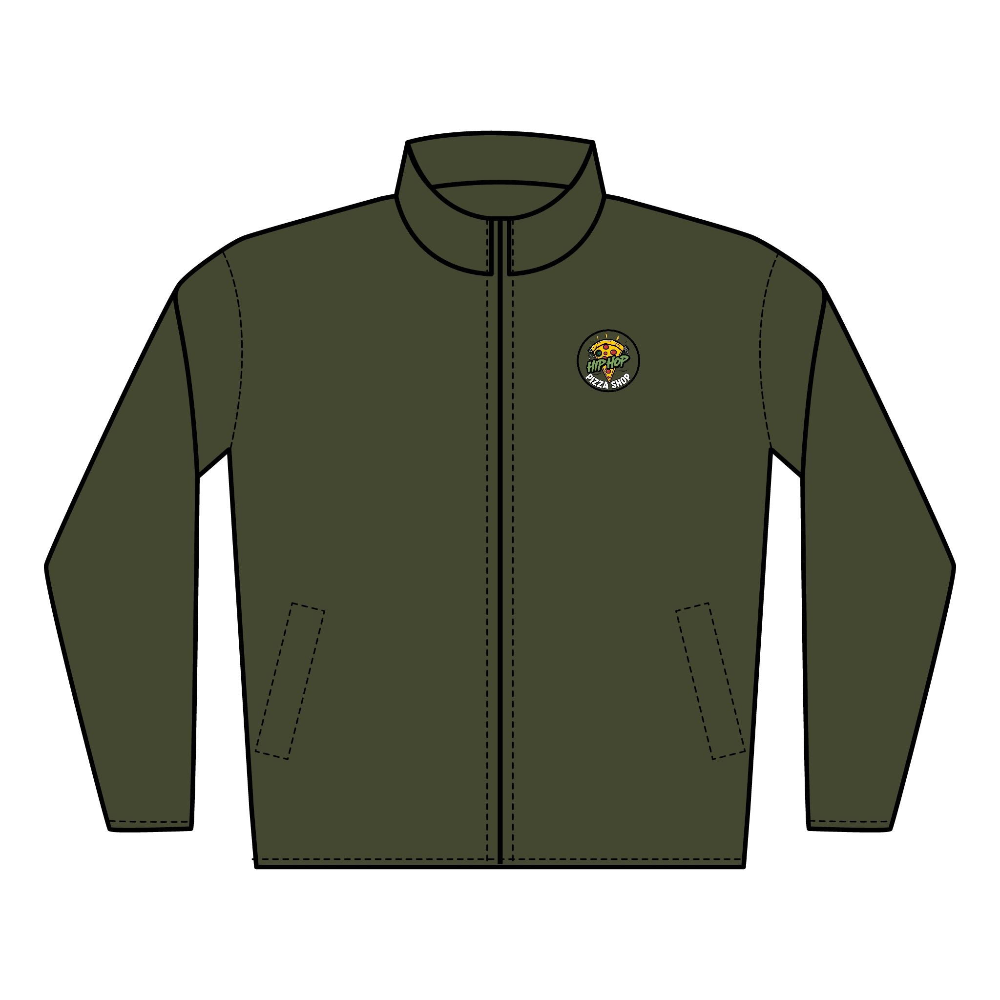 Men's Quilted Full-Zip Jacket — Embroidered Crest Workwear