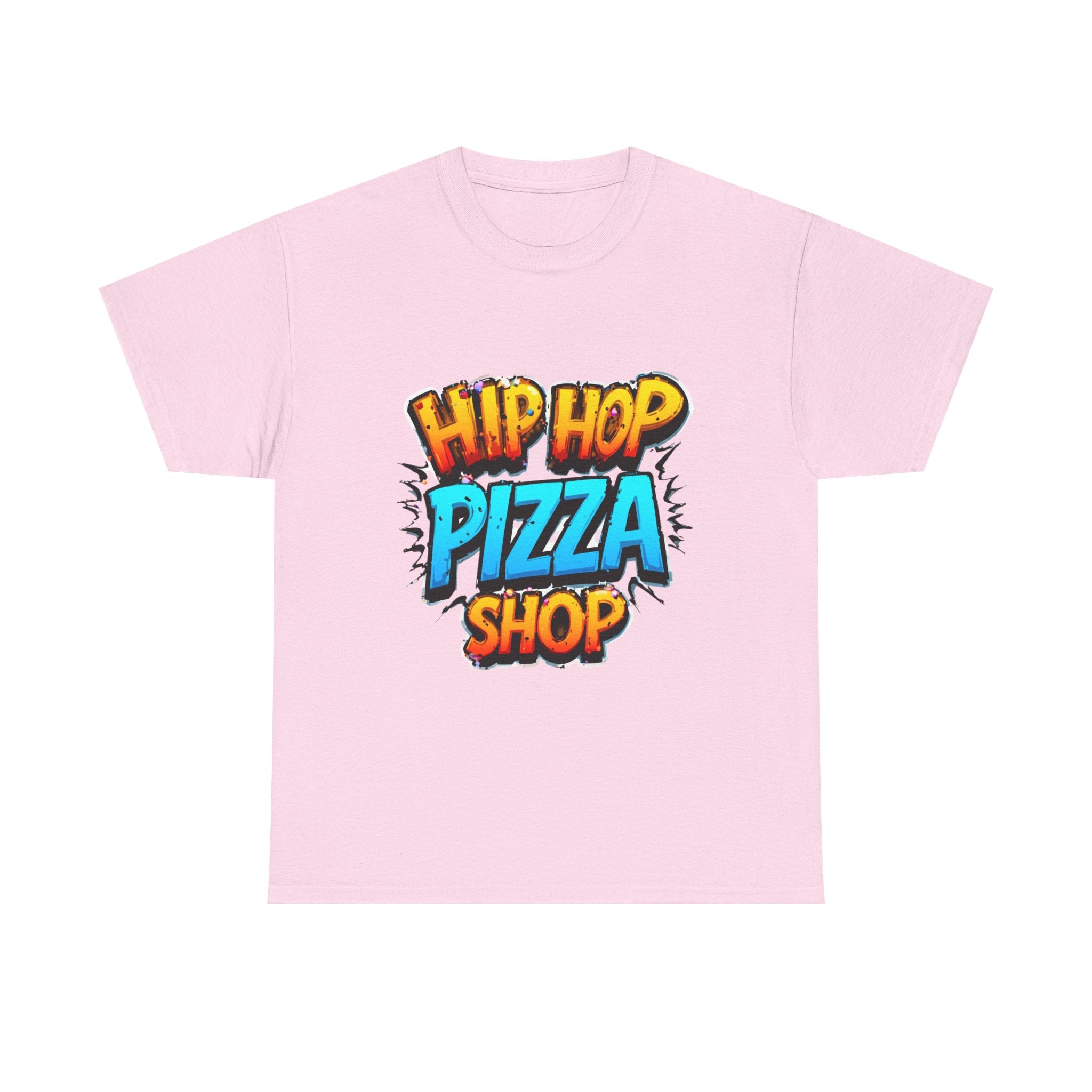 Hip Hop Pizza Shop T-Shirt — Retro Graffiti Logo Tee