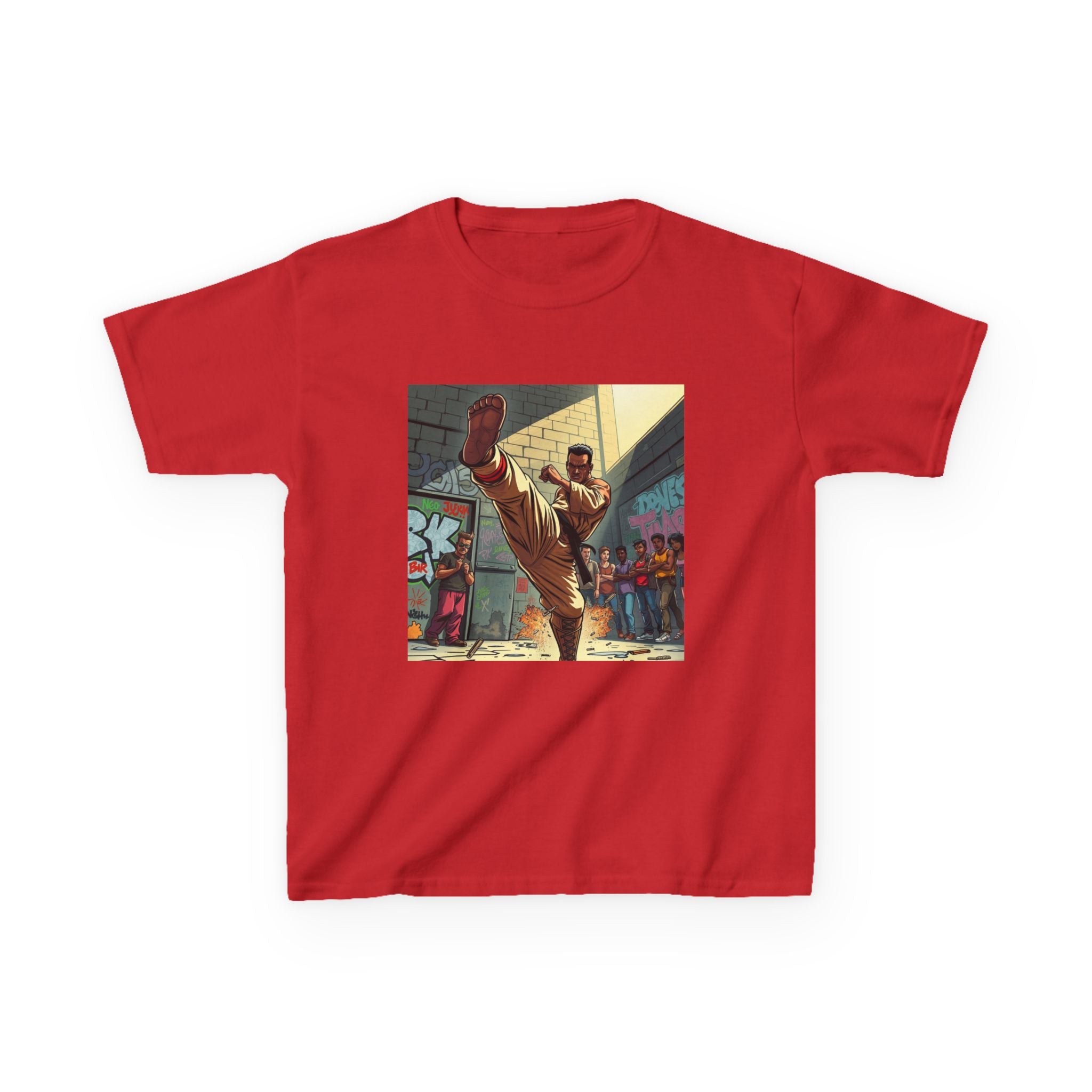 Kids Breakdancer Tee — Urban Street Dance Graphic Shirt
