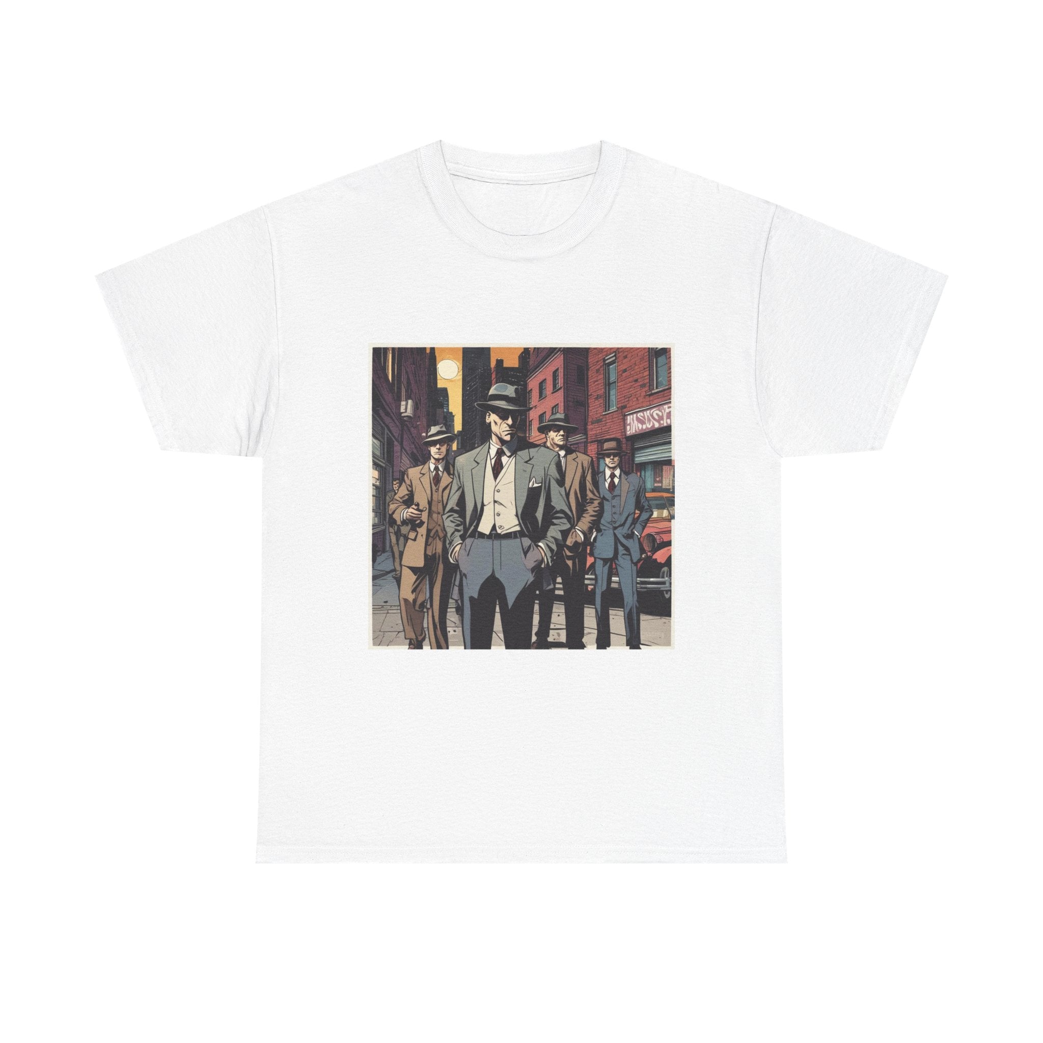 T-Shirt — Vintage Gangsters Street Art Graphic Tee