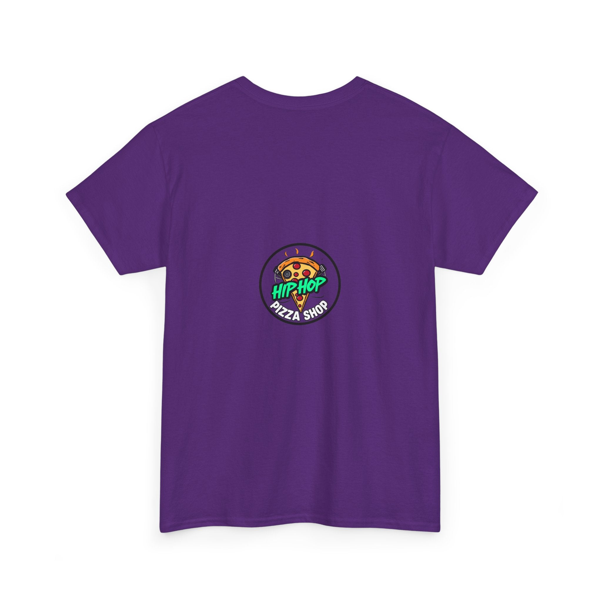 Hip Hop Pizza Shop T-Shirt — Retro Graffiti Pizza Tee