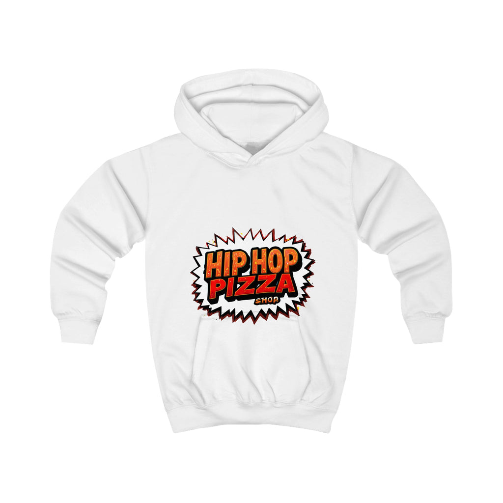 Kids Hoodie — Hip Hop Pizza Graphic Hoodie for Children