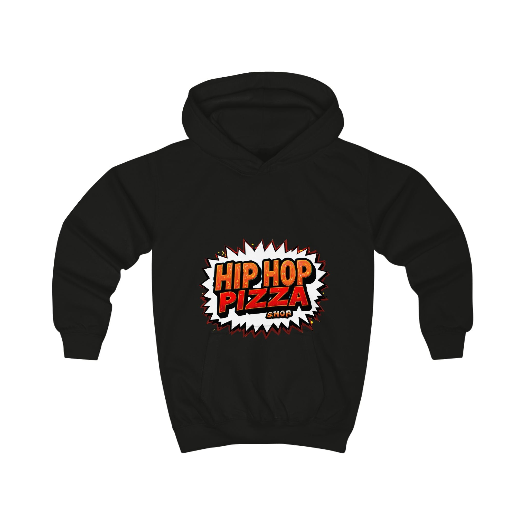 Kids Hoodie — Hip Hop Pizza Graphic Hoodie for Children