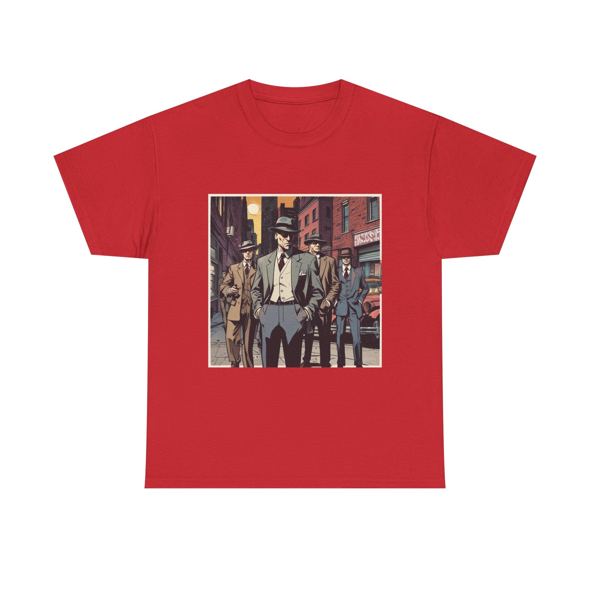T-Shirt — Vintage Gangsters Street Art Graphic Tee