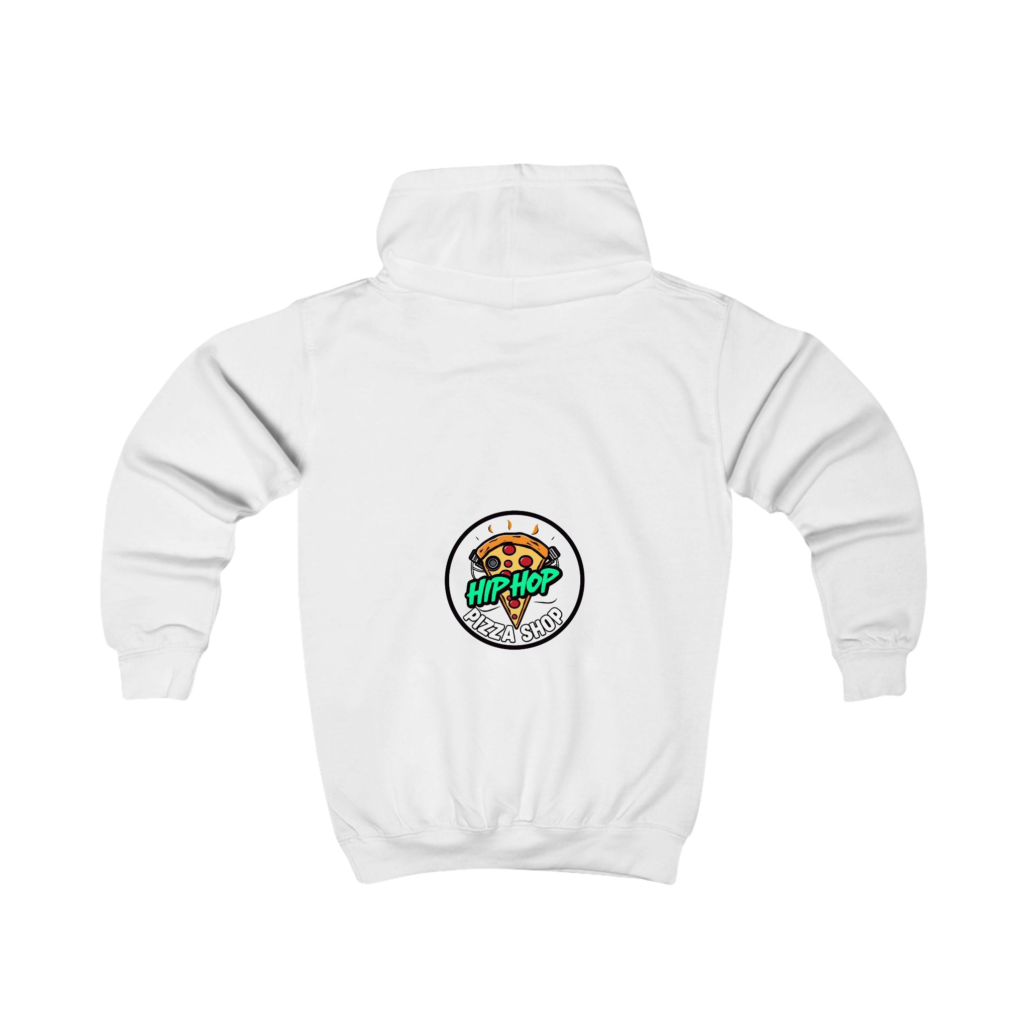 Kids Hoodie — Hip Hop Pizza Graphic Hoodie for Children