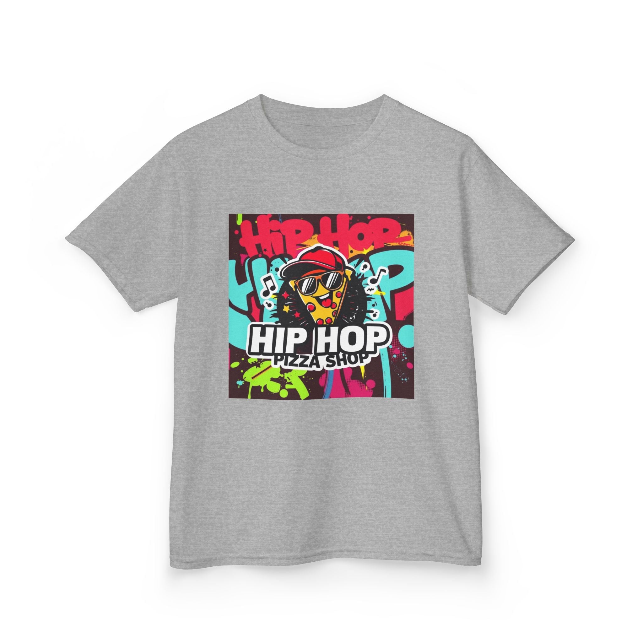 Kids Hip Hop Pizza Shop T-Shirt — Urban Graffiti Skate Tee
