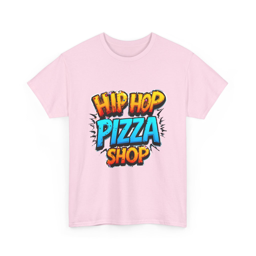Hip Hop Pizza Shop T-Shirt — Retro Graffiti Logo Tee