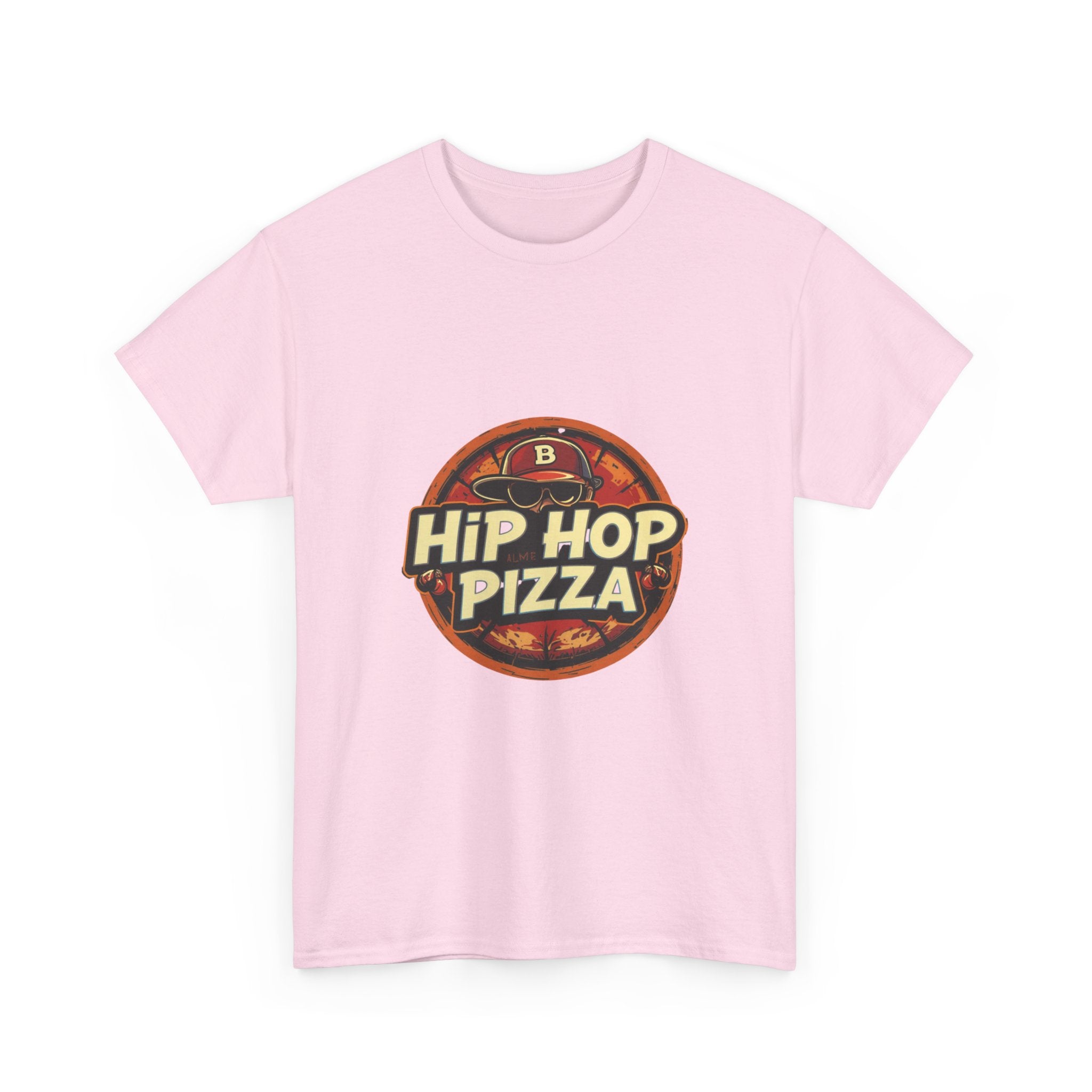 T-Shirt — "Hip Hop Pizza" Retro Logo Tee