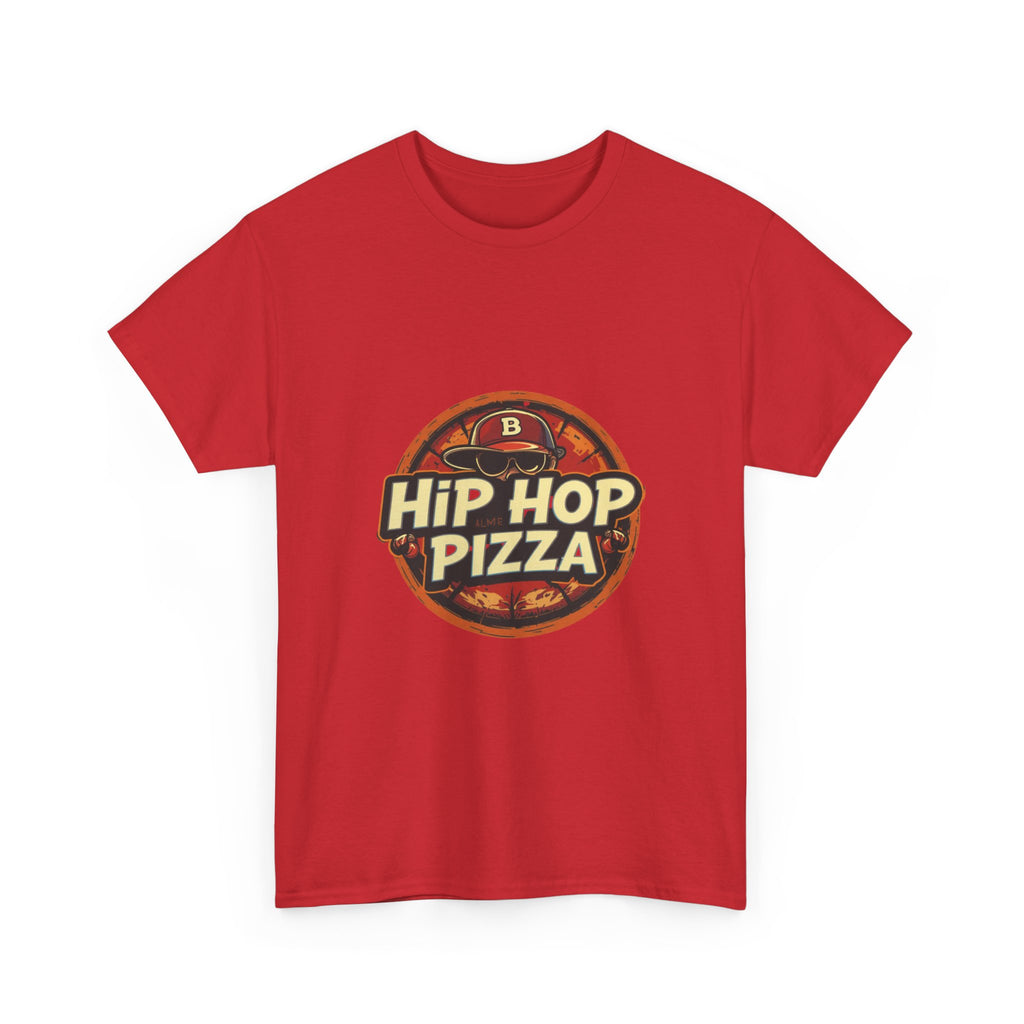 T-Shirt — "Hip Hop Pizza" Retro Logo Tee
