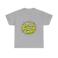 Hip-Hop Pizza Shop T-Shirt — Retro Comic Logo Tee