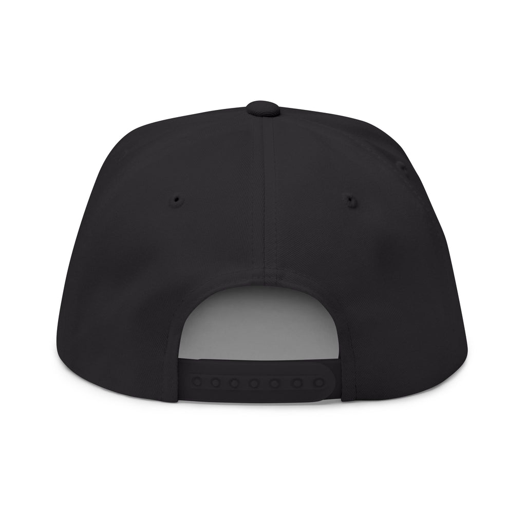 Pizza Slice Patch Flat Bill Cap — Hip Hop Pizza Embroidered Snapback