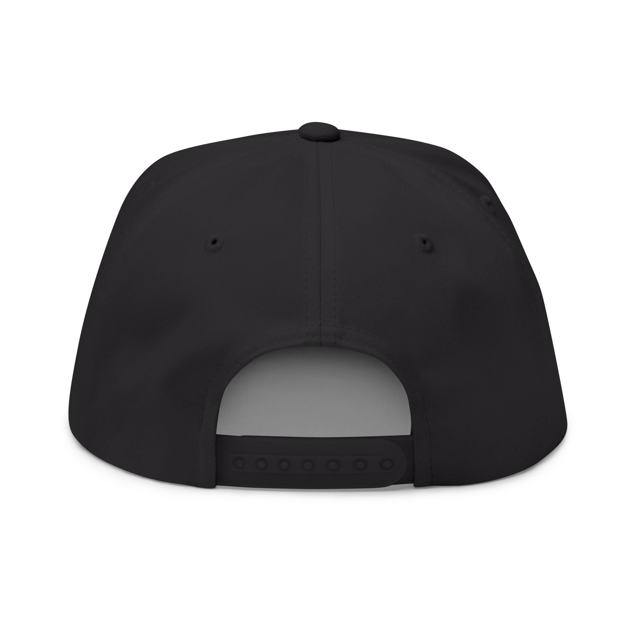 Pizza Slice Patch Flat Bill Cap — Hip Hop Pizza Embroidered Snapback