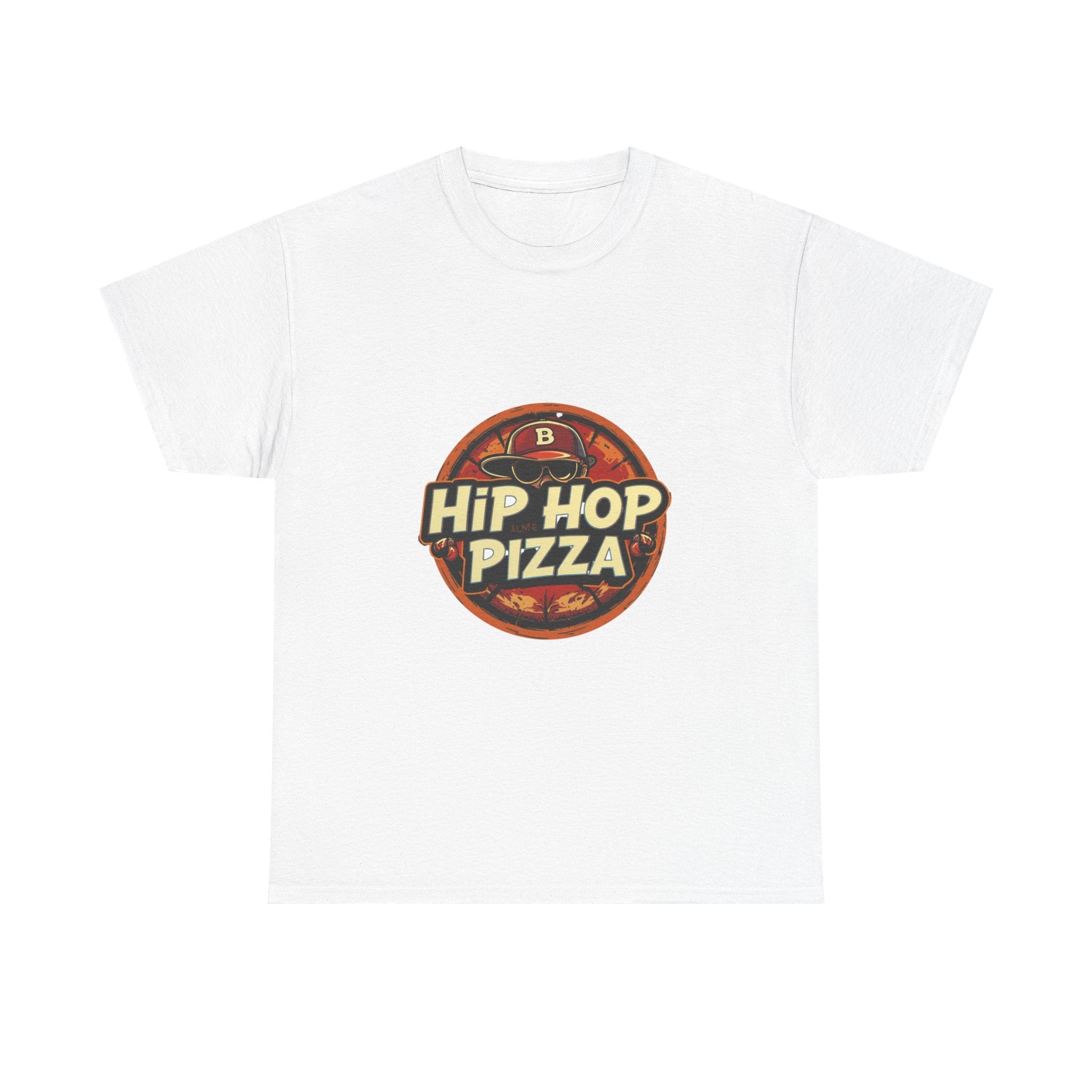 T-Shirt — "Hip Hop Pizza" Retro Logo Tee