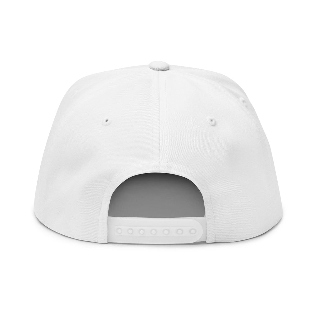 Pizza Slice Patch Flat Bill Cap — Hip Hop Pizza Embroidered Snapback
