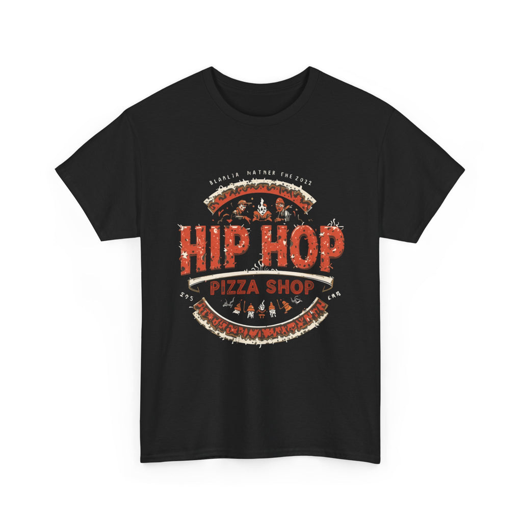 Pizza Shop Logo T‑Shirt — "Hip Hop Pizza Shop" Vintage Style Tee