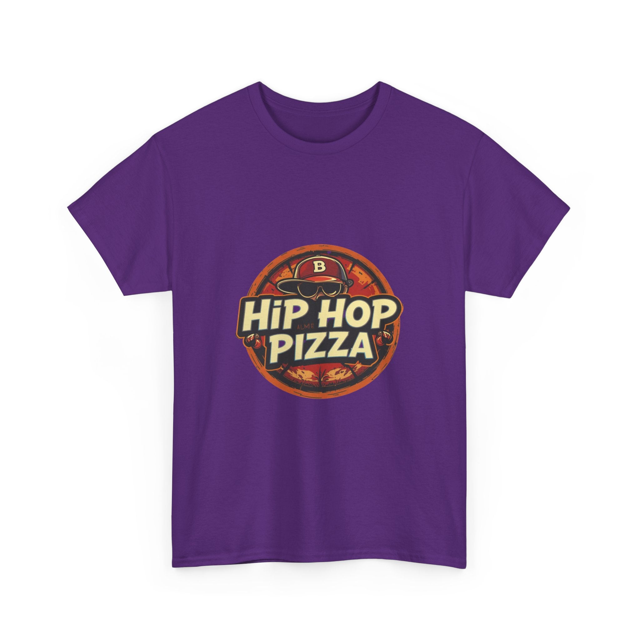 T-Shirt — "Hip Hop Pizza" Retro Logo Tee