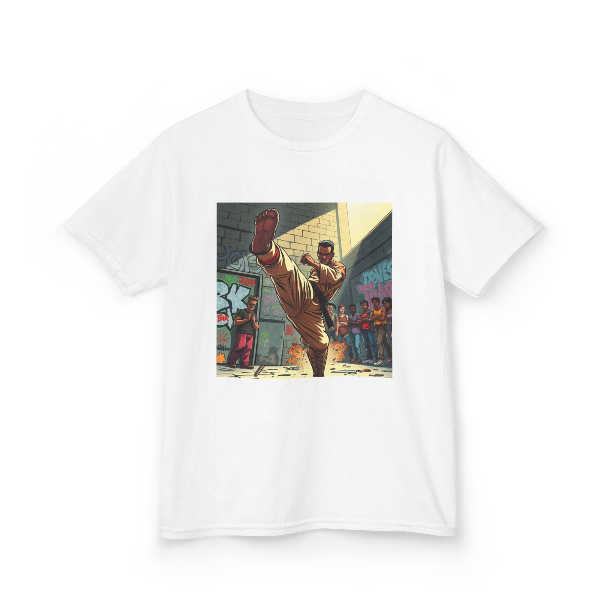 Kids Breakdancer Tee — Urban Street Dance Graphic Shirt