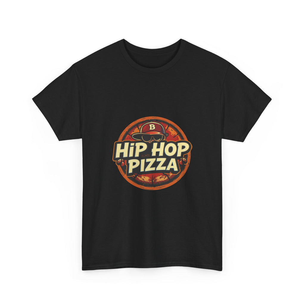T-Shirt — "Hip Hop Pizza" Retro Logo Tee