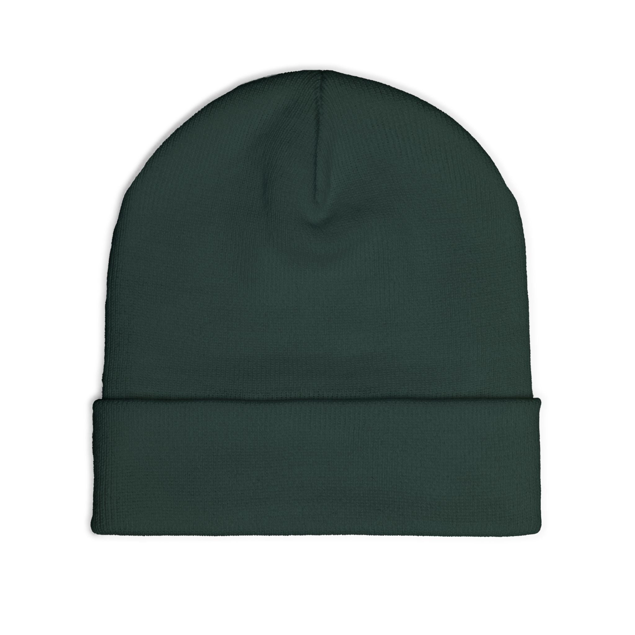 Embroidered Sunflower Bouquet Knit Beanie