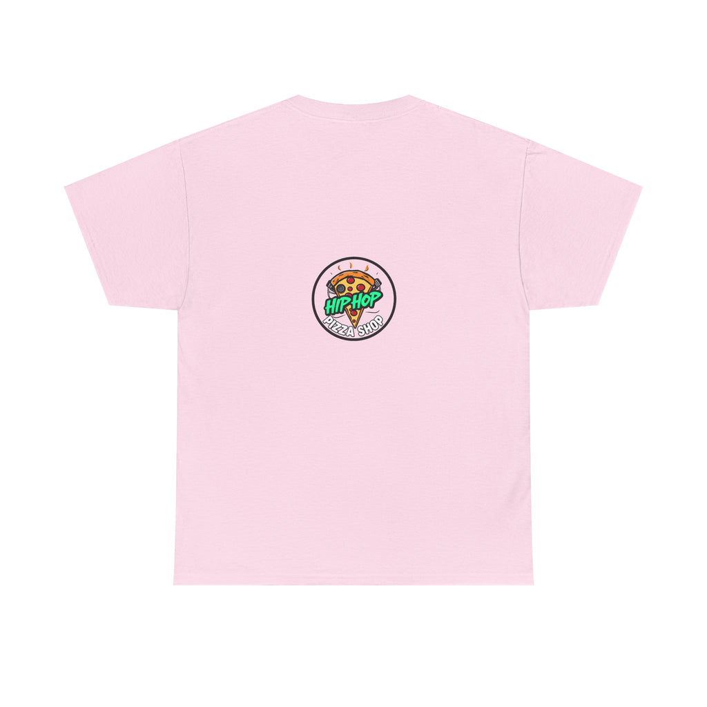 Hip Hop Pizza Shop T-Shirt — Retro DJ Pizza Graphic Tee