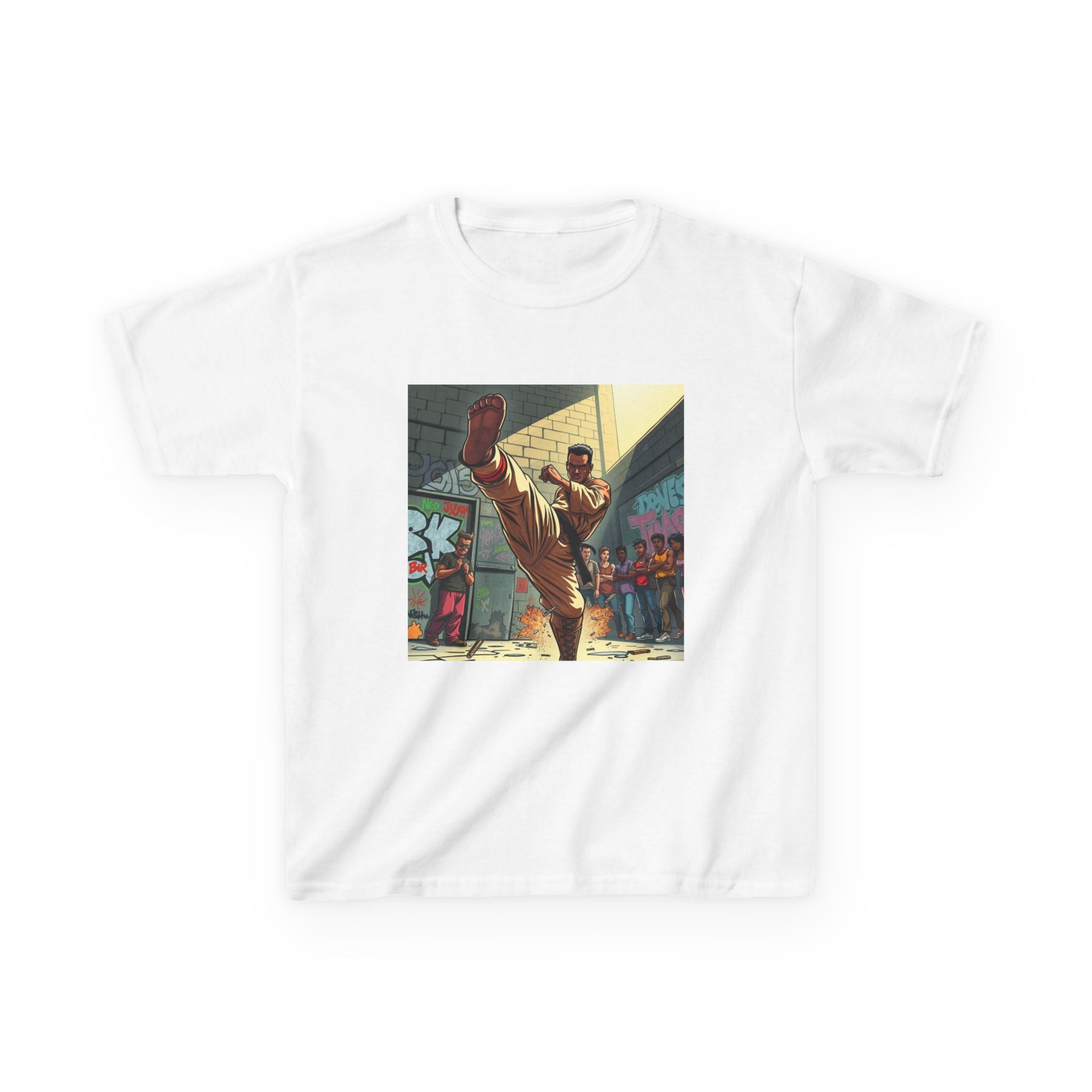 Kids Breakdancer Tee — Urban Street Dance Graphic Shirt