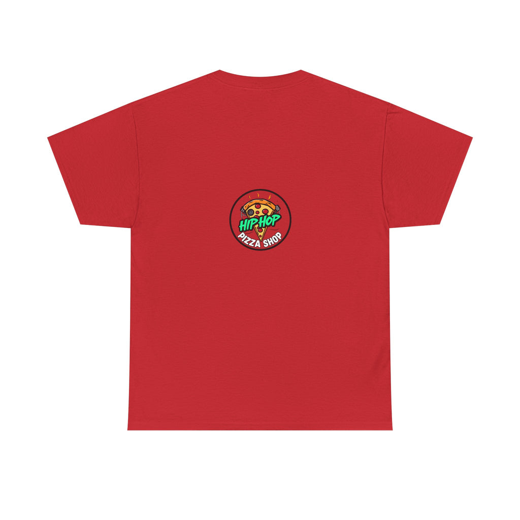 Hip Hop Pizza Shop T-Shirt — Retro Urban Logo Tee