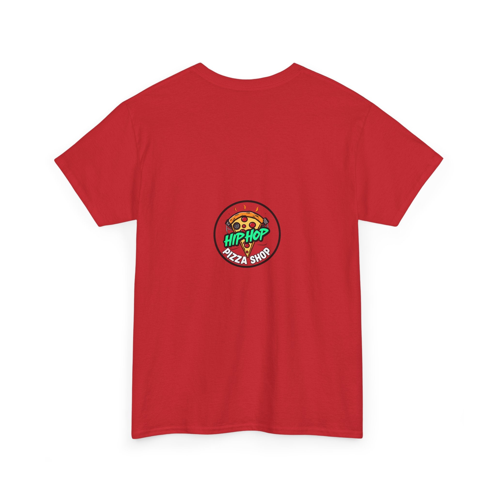 Hip Hop Pizza T-Shirt — Retro Street Style Graphic Tee