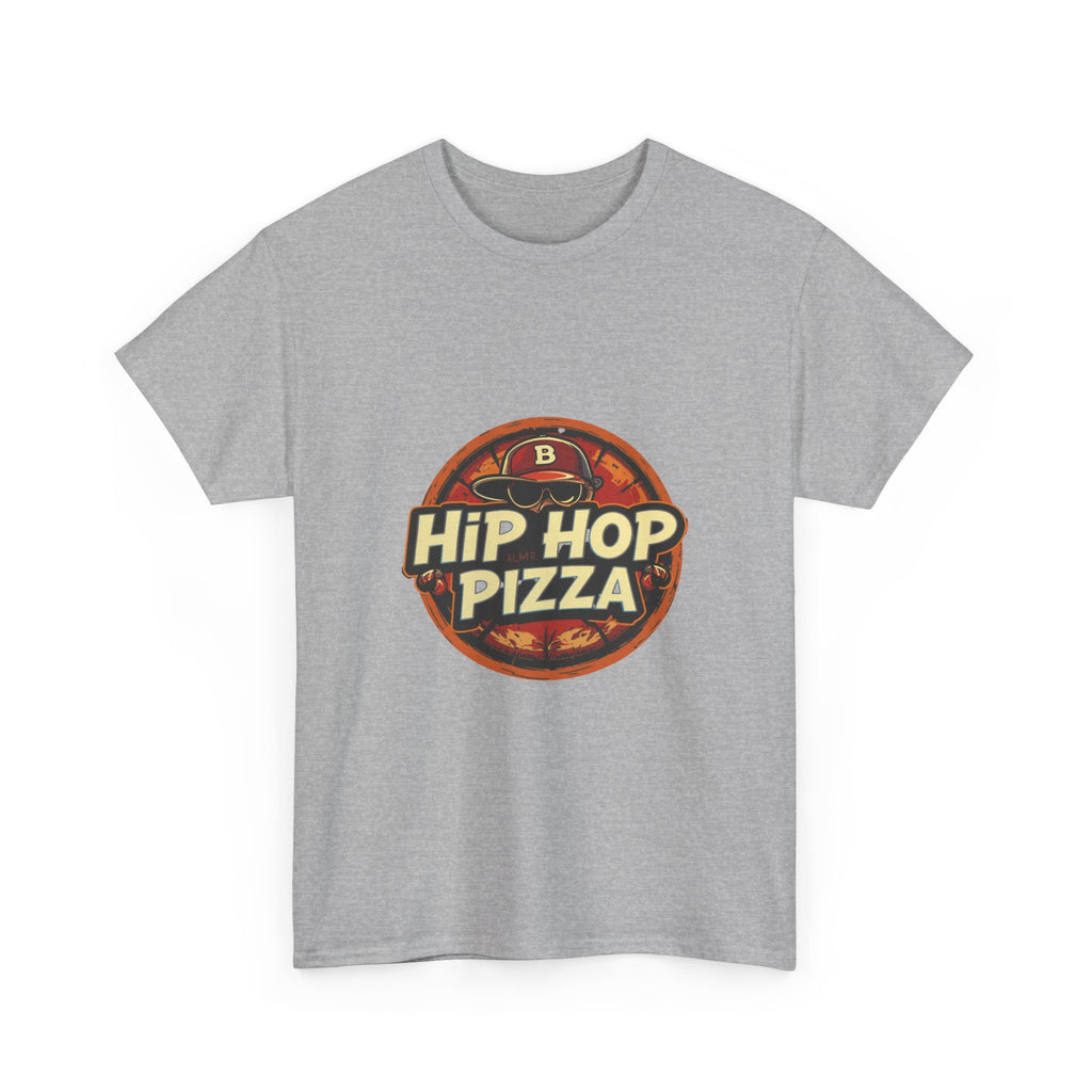 T-Shirt — "Hip Hop Pizza" Retro Logo Tee